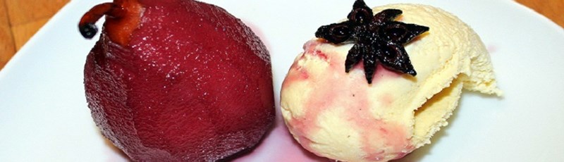 Poached Pear